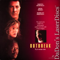 Outbreak AC-3 WS Rare NEW LaserDisc Hoffman Russo Freeman Thriller