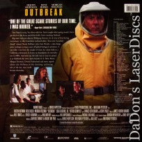 Outbreak AC-3 WS Rare LaserDisc Hoffman Russo Freeman Thriller