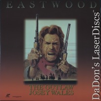 The Outlaw Josey Wales AC-3 RM WS Rare NEW LaserDisc Eastwood Western