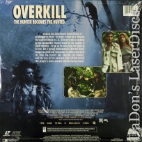 Overkill Rare NEW LaserDisc Aaron Norris Michael Nouri