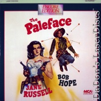 The Paleface Encore LaserDisc Bob Hope Russel Comedy