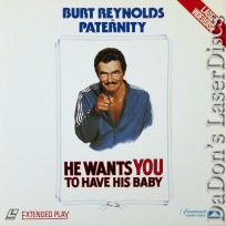 Paternity Rare LaserDisc Burt Reynolds Beverly D\'Angelo Comedy