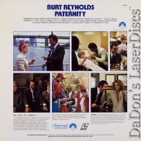 Paternity Rare LaserDisc Burt Reynolds Beverly D\'Angelo Comedy