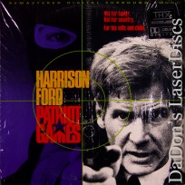 Patriot Games AC-3 THX WS Remastered NEW Rare LaserDisc Ford Action