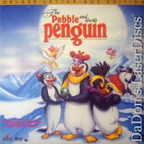 The Pebble and the Penguin WS NEW Rare LaserDisc Short Animation