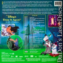 Pocahontas AC-3 THX WS Rare LaserDisc NEW Disney Animation