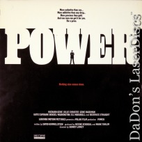 Power Rare LaserDisc LD Gere Washington Hackman Drama