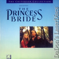 The Princess Bride DSS WS Criterion #40A LaserDisc Elwes Comedy