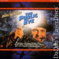 The Public Eye LaserDisc WS Rare LD Pesci Hershey Thriller