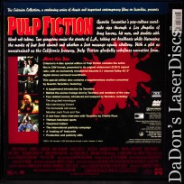 Pulp Fiction AC-3 THX CAV Criterion #271 LD Box Set Gangster