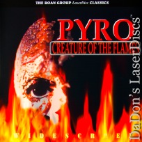 Pyro LaserDisc Rare NEW LD Roan Sullivan NoDVD Horror