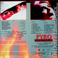 Pyro LaserDisc Rare NEW LD Roan Sullivan NoDVD Horror