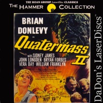 Quatermass 2 Rare LaserDisc Roan Group Donlevy Longden Sci-Fi