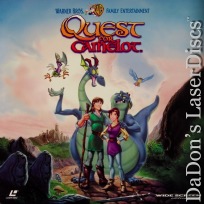 Quest for Camelot WS NEW AC-3 LaserDisc Oldman Brosnan Elwes Animation