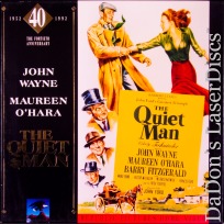 Quiet Man 40th Annual LaserDisc Box Set John Wayne Drama