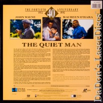 Quiet Man 40th Annual LaserDisc Box Set John Wayne Drama