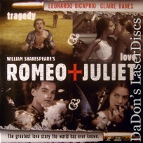 Romeo + Juliet 1996 AC-3 THX WS NEW LaserDisc DiCaprio Drama