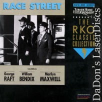 Race Street RKO LaserDisc Raft Maxwell Bendix Drama