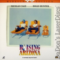 Raising Arizona DSS WS NEW LaserDisc Cage Hunter Comedy