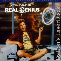Real Genius DSS WS Rare LaserDisc Kilmer Jarret Comedy