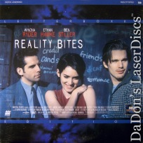 Reality Bites Widescreen LaserDisc Ryder Hawke Stiller Comedy