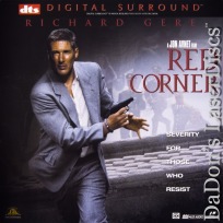 Red Corner DTS WS Rare NEW LaserDisc Gere Ling Whitford Thriller