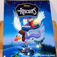 The Rescuers WS Recalled Remastered Mega-Rare LaserDisc Disney