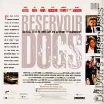 Reservoir Dogs DSS WS Rare LaserDisc Tarantino Keitel Gangster