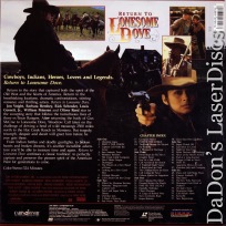 Return to Lonesome Dove Rare NEW LaserDisc Box Western