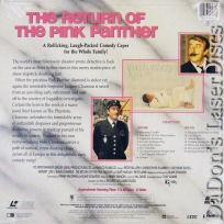 The Return of the Pink Panther WS Rare NEW LaserDisc Inspector Clouseau Comedy