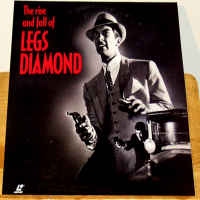 Rise and Fall of Legs Diamond Rare LaserDisc Danton Steele Crime Drama