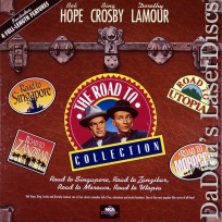 The Road To Collection LaserDisc Box Crosby Hope Comedy