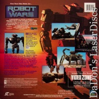 Robot Wars Full Moon Mega-Rare LaserDisc Sci-Fi