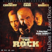 The Rock AC-3 THX WS Rare LaserDisc Connery Cage Harris Action