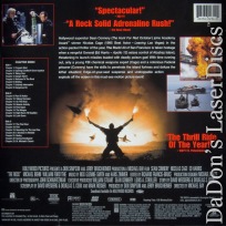 The Rock AC-3 THX WS Rare LaserDisc Connery Cage Harris Action