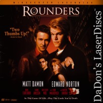 Rounders AC-3 WS Mega-Rare LaserDisc Damon Norton Poker Drama