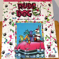 Rude Dog Dweebin\' Around in a Pink Cadillac LaserDisc Cartoon *CLEARANCE*