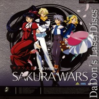 Sakura Wars Vols. 1-6 Rare AC-3 Japan Only LD Box Set Anime