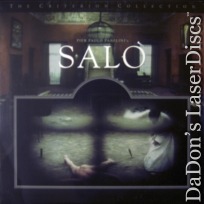 Salo Widescreen Criterion LaserDisc #209 Pasolini Drama Foreign