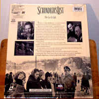 Schindler\'s List WS THX Rare NEW LaserDisc Liam Neeson Ben Kingsley Horror