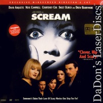 Scream AC-3 WS Rare Uncut Unrated LD Arquette Campbell Horror