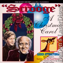 Scrooge A Christmas Carol 1951 Roan Rare LaserDisc Sim Musical