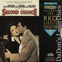 Second Chance Rare NEW RKO LaserDisc Palance Darnell Drama *CLEARANCE*