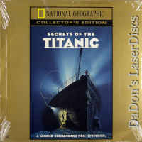 National Geographic Secrets of the Titanic Rare LaserDisc Remastered Documentary