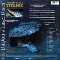 National Geographic Secrets of the Titanic Rare LaserDisc Remastered Documentary