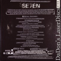 Seven Se7en AC-3 CAV WS Criterion #298 Rare LaserDisc Boxset