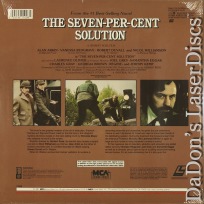 Seven Percent Solution Rare LaserDisc Redgrave Thriller