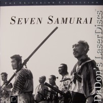 Seven Samurai NEW Criterion #67A Rare LaserDisc Kurosawa Drama Foreign *CLEARANCE*