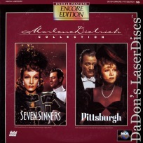 Seven Sinners / Pittsburgh Encore Double Rare LaserDisc