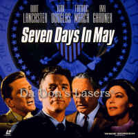 Seven Days in May Rare LaserDisc